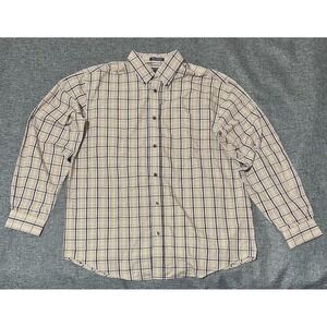 Consensus Sportswear Men's L Plaid Long Sleeve‎ Shirt